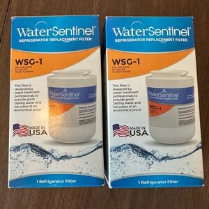 WaterSentinel Refrigerator Replacement Filter WSG-1 (2 pack)